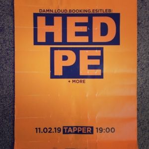 Hed PE: European tour poster